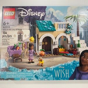 LEGO Disney WISH "Asha in the City of Rosas" 43223 UNOPENED